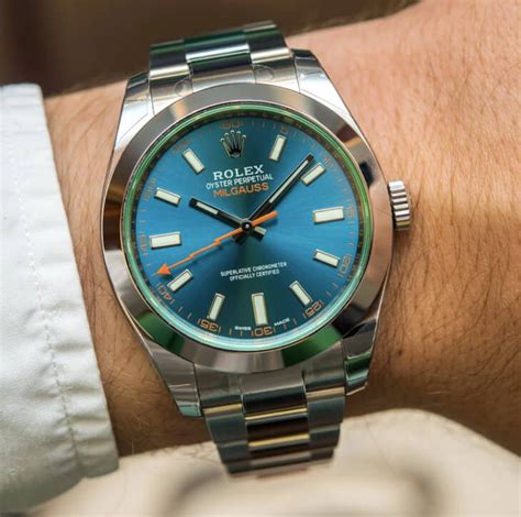 gewicht rolex milgauss